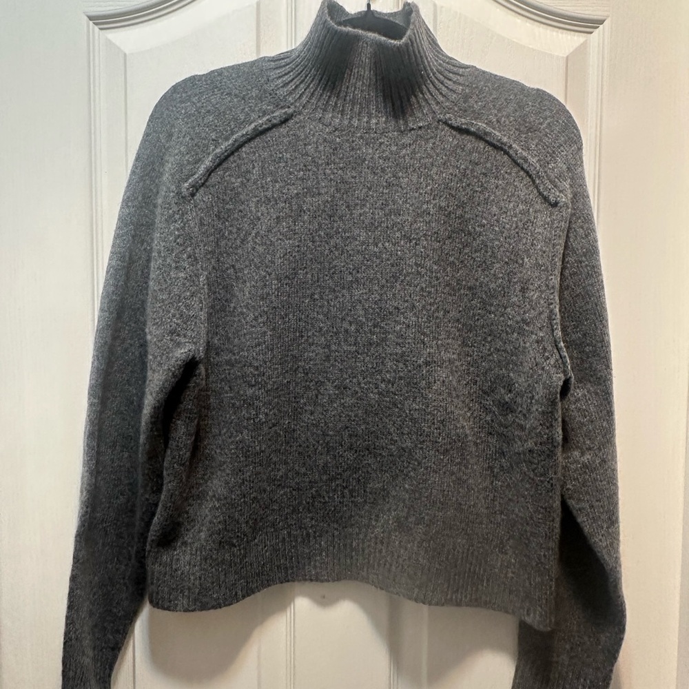 Gray H&M Turtleneck Sweater